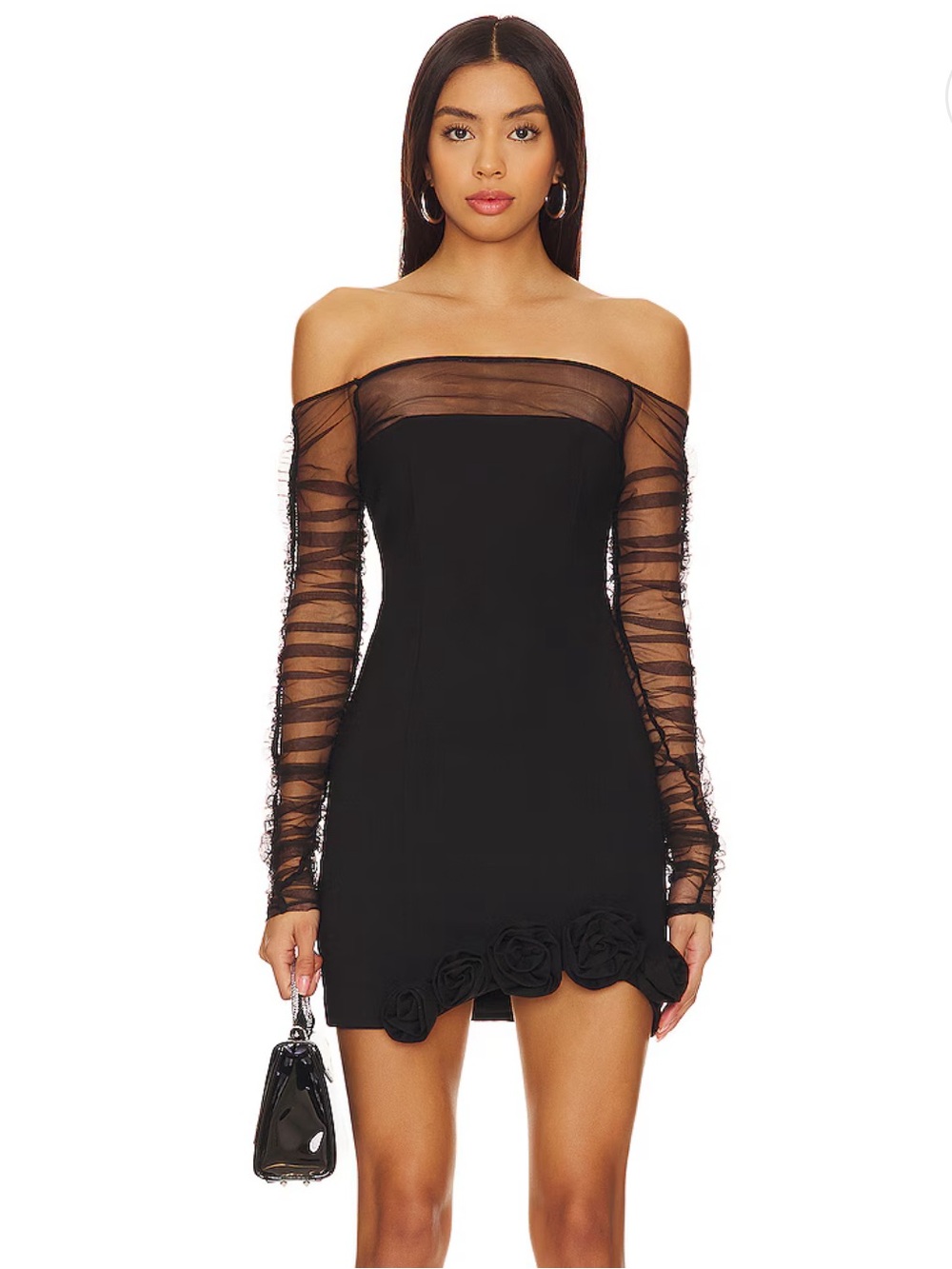 Camila Coelho Thais Mini Dress in Black
Revolve